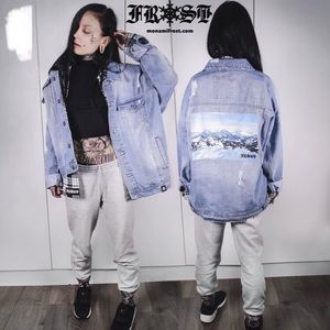 Frost Streetwear Reach the Top Denim Jacket